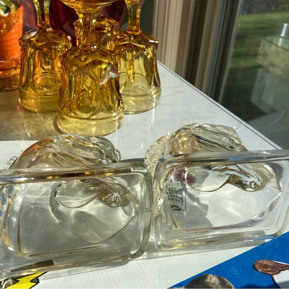 Federal Glass Horse Bookends - Picture 6 of 12